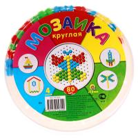Мозаика круглая, 80 элементов