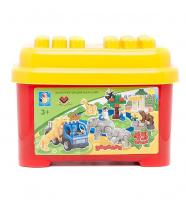 Конструктор "Зоопарк", 45 деталей