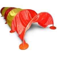 Тоннель для подлезания 5-секционный (шаг - 1м, высота 0,6м)