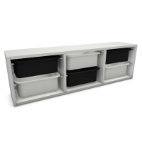 Стеллаж для хранения с ящиками №7