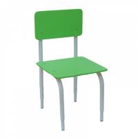 СТУЛ ДЕТСКИЙ НА МЕТАЛЛОКАРКАСЕ РЕГУЛИРУЕМЫЙ зеленый
