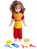 Кукла "Парикмахер" с набором